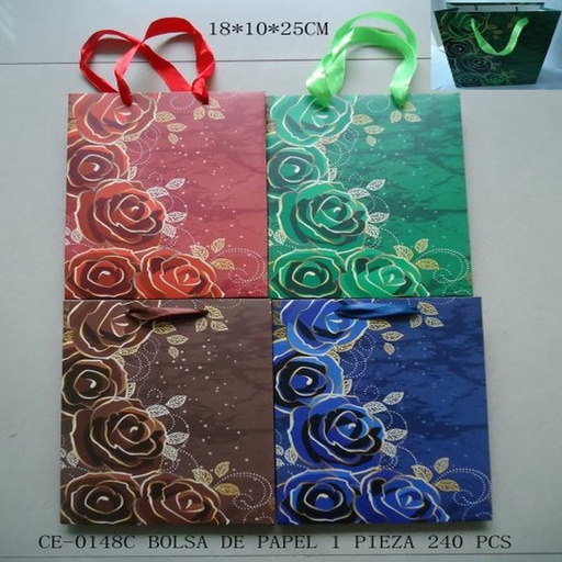 [CE-0148C [240 PZS/CAJA]] [CE-0148C] BOLSA DE PAPEL