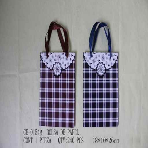[CE-0154B [240 PZS/CAJA]] [CE-0154B] BOLSA DE PAPEL