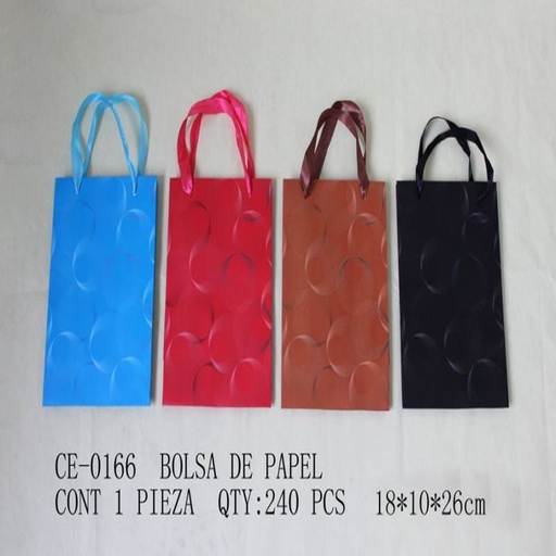 [CE-0166 [240 PZS/CAJA]] [CE-0166] BOLSA DE PAPEL