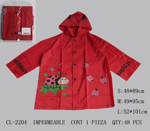 [CL-2204 [48 PZS/CAJA]] [CL-2204] IMPERMEABLE