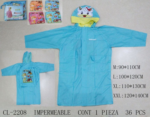 [CL-2208 [36 PZS/CAJA]] [CL-2208] IMPERMEABLE