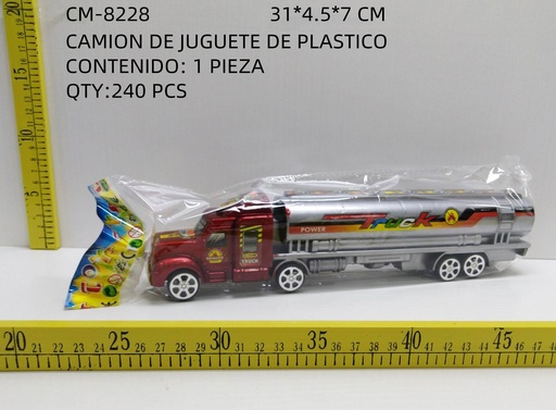 [CM-8228 [240 PZS/CAJA]] [CM-8228] CAMION DE JUGUETE DE PLASTICO