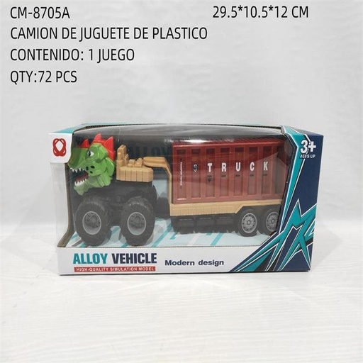 [CM-8705A [72 PZS/CAJA]] [CM-8705A] CAMION DE JUGUETE DE PLASTICO