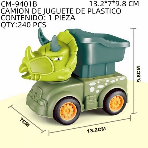[CM-9401B [240 PZS/CAJA]] [CM-9401B] CAMION DE JUGUETE DE PLASTICO