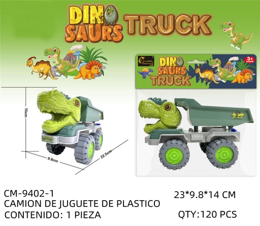 [CM-9402-1 [120 PZS/CAJA]] [CM-9402-1] CAMION DE JUGUETE DE PLASTICO