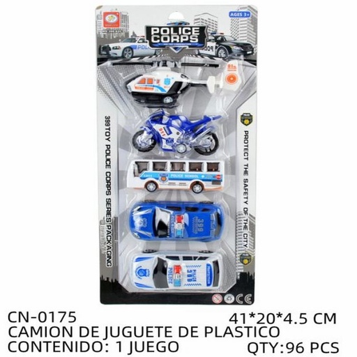 [CN-0175 [96 PZS/CAJA]] [CN-0175] CAMION DE JUGUETE DE PLASTICO