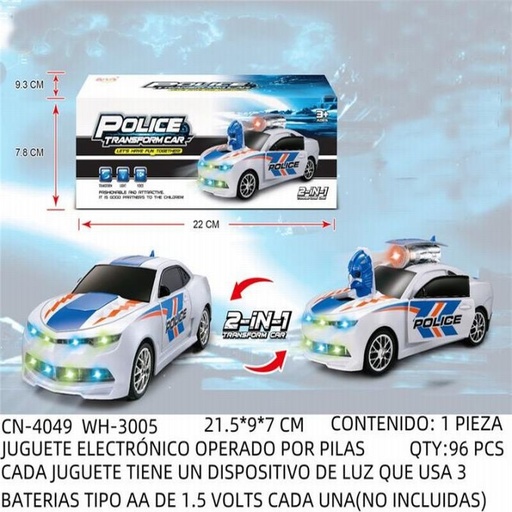 [CN-4049 [96 PZS/CAJA]] [CN-4049] JUGUETE ELECTRÓNICO OPERADO POR PILAS