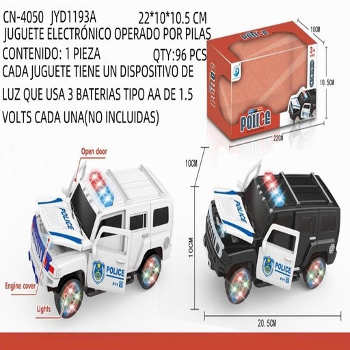 [CN-4050 [96 PZS/CAJA]] [CN-4050] JUGUETE ELECTRÓNICO OPERADO POR PILAS