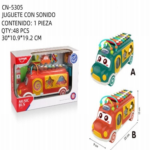 [CN-5305 [48 PZS/CAJA]] [CN-5305] JUGUETE CON SONIDO
