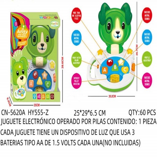 [CN-5620A [60 PZS/CAJA]] [CN-5620A] JUGUETE ELECTRÓNICO OPERADO POR PILAS