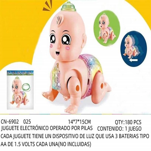 [CN-6902 [180 PZS/CAJA]] [CN-6902] JUGUETE ELECTRÓNICO OPERADO POR PILAS