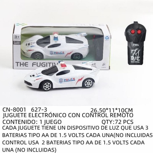 [CN-8001 [72 PZS/CAJA]] [CN-8001] JUGUETE ELECTRÓNICO CON CONTROL REMOTO