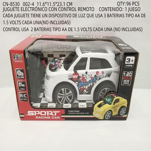 [CN-8530 [96 PZS/CAJA]] [CN-8530] JUGUETE ELECTRÓNICO CON CONTROL REMOTO