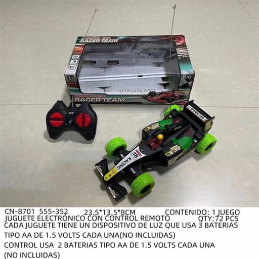 [CN-8701 [72 PZS/CAJA]] [CN-8701] JUGUETE ELECTRÓNICO CON CONTROL REMOTO