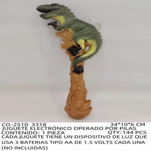 [CO-2510 [144 PZS/CAJA]] [CO-2510] JUGUETE ELECTRÓNICO OPERADO POR PILAS