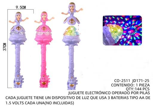 [CO-2511 [144 PZS/CAJA]] [CO-2511] JUGUETE ELECTRÓNICO OPERADO POR PILAS