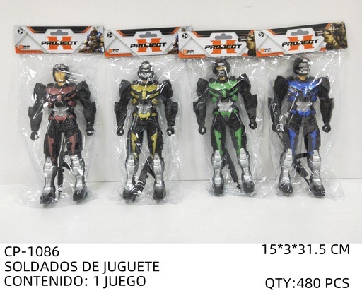 [CP-1086 [480 PZS/CAJA]] [CP-1086] SOLDADOS DE JUGUETE