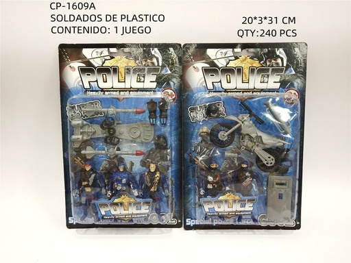 [CP-1609A [240 PZS/CAJA]] [CP-1609A] SOLDADOS DE PLASTICO