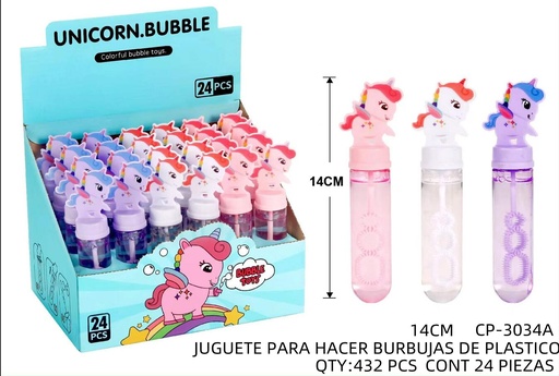 [CP-3034A [432 PZS/CAJA]] [CP-3034A] JUGUETE PARA HACER BURBUJAS DE PLASTICO