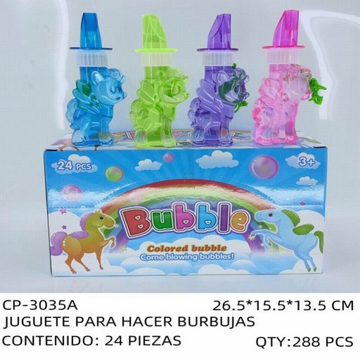 [CP-3035A [288 PZS/CAJA]] [CP-3035A] JUGUETE PARA HACER BURBUJAS