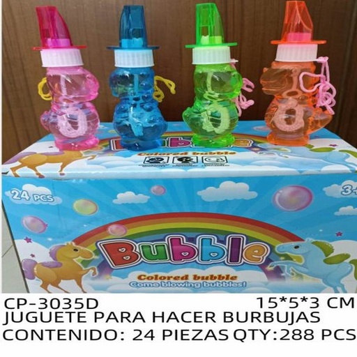 [CP-3035D [288 PZS/CAJA]] [CP-3035D] JUGUETE PARA HACER BURBUJAS