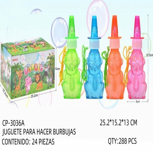 [CP-3036A [288 PZS/CAJA]] [CP-3036A] JUGUETE PARA HACER BURBUJAS