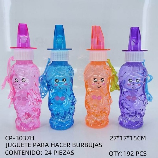 [CP-3037H [192 PZS/CAJA]] [CP-3037H] JUGUETE PARA HACER BURBUJAS