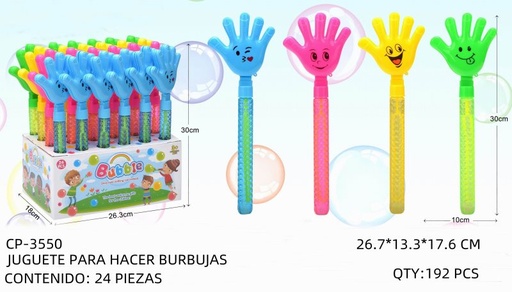 [CP-3550 [192 PZS/CAJA]] [CP-3550] JUGUETE PARA HACER BURBUJAS