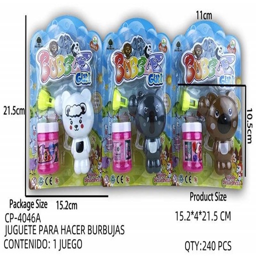 [CP-4046A [240 PZS/CAJA]] [CP-4046A] JUGUETE PARA HACER BURBUJAS