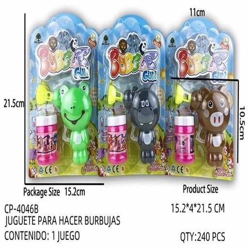 [CP-4046B [240 PZS/CAJA]] [CP-4046B] JUGUETE PARA HACER BURBUJAS