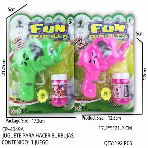 [CP-4049A [192 PZS/CAJA]] [CP-4049A] JUGUETE PARA HACER BURBUJAS
