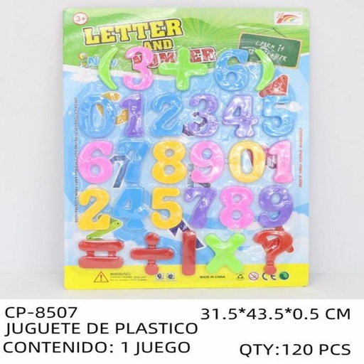 [CP-8507 [120 PZS/CAJA]] [CP-8507] JUGUETE DE PLASTICO