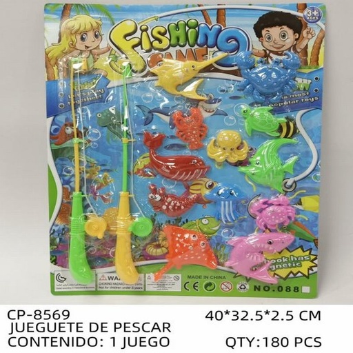 [CP-8569 [180 PZS/CAJA]] [CP-8569] JUEGUETE DE PESCAR