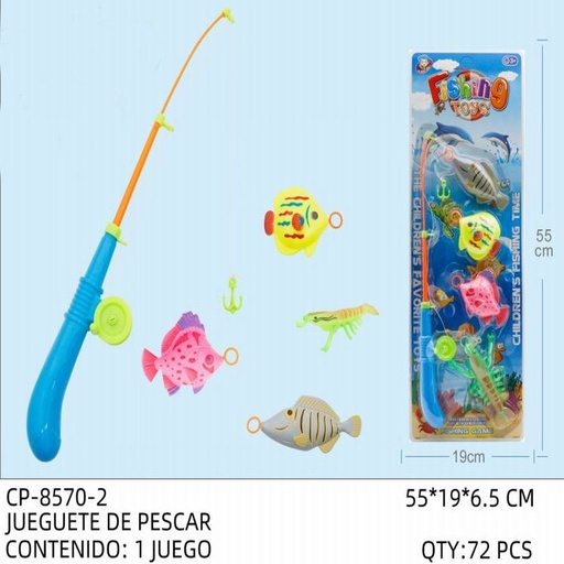 [CP-8570-2 [72 PZS/CAJA]] [CP-8570-2] JUEGUETE DE PESCAR