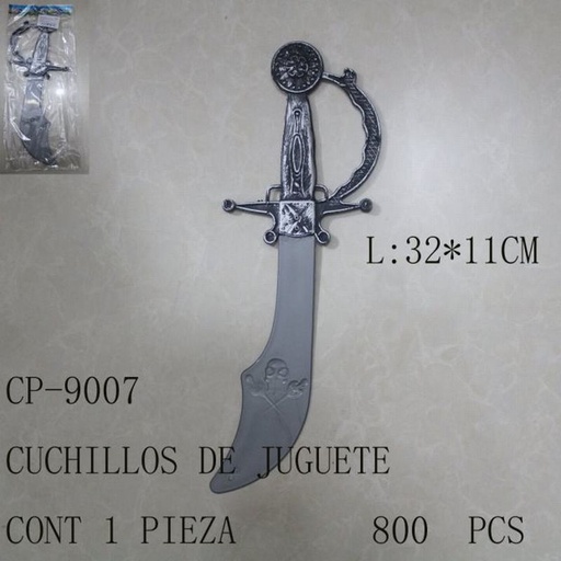 [CP-9007 [800 PZS/CAJA]] [CP-9007] CUCHILLOS DE JUGUETE