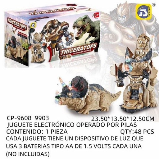 [CP-9608 [48 PZS/CAJA]] [CP-9608] JUGUETE ELECTRÓNICO OPERADO POR PILAS