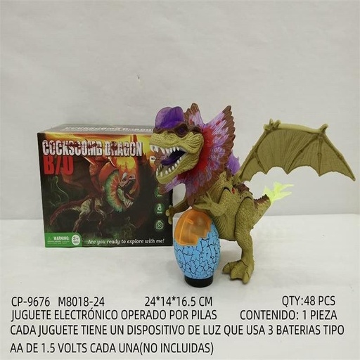 [CP-9676 [48 PZS/CAJA]] [CP-9676] JUGUETE ELECTRÓNICO OPERADO POR PILAS