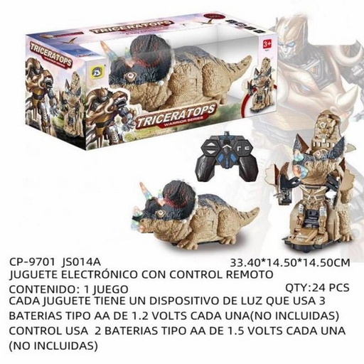 [CP-9701 [24 PZS/CAJA]] [CP-9701] JUGUETE ELECTRÓNICO CON CONTROL REMOTO