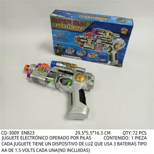 [CQ-3009 [72 PZS/CAJA]] [CQ-3009] JUGUETE ELECTRÓNICO OPERADO POR PILAS