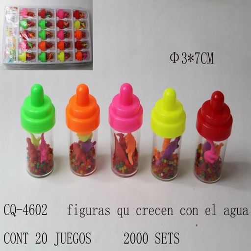 [CQ-4602 [2000 PZS/CAJA]] [CQ-4602] FIGURAS QUE CRECEN CON EL AGUA
