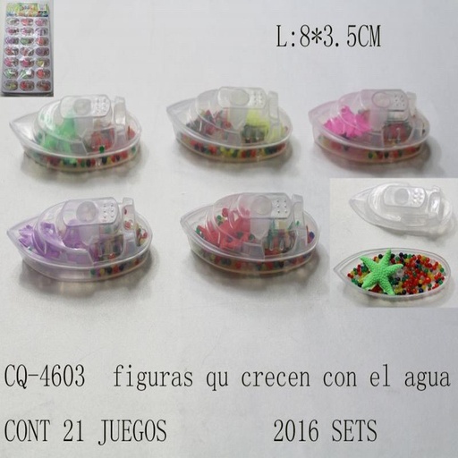 [CQ-4603 [2016 PZS/CAJA]] [CQ-4603] FIGURAS QUE CRECEN CON EL AGUA