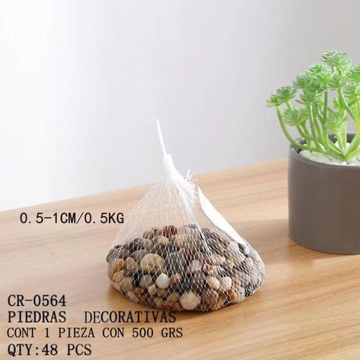 [CR-0564 [48 PZS/CAJA]] [CR-0564] PIEDRAS DECORATIVAS