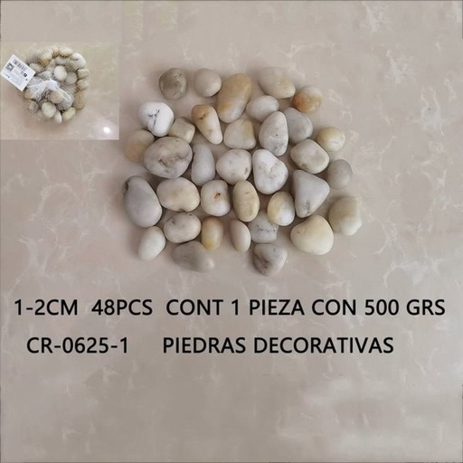 [CR-0625-1 [48 PZS/CAJA]] [CR-0625-1] PIEDRAS DECORATIVAS
