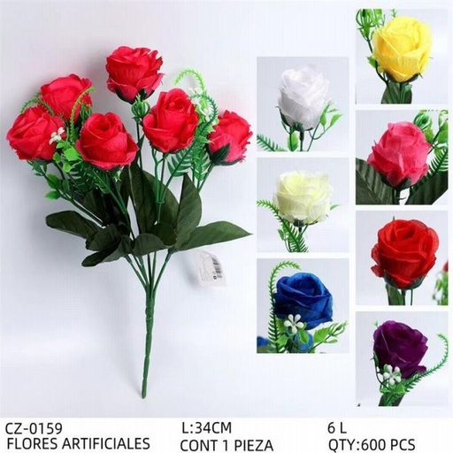 [CZ-0159 [600 PZS/CAJA]] [CZ-0159] FLORES ARTIFICIALES