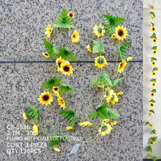 [CZ-5536 [120 PZS/CAJA]] [CZ-5536] FLORES ARTIFICIALES DE PLASTICO