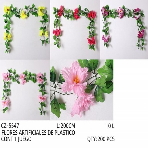 [CZ-5547 [200 PZS/CAJA]] [CZ-5547] FLORES ARTIFICIALES DE PLASTICO