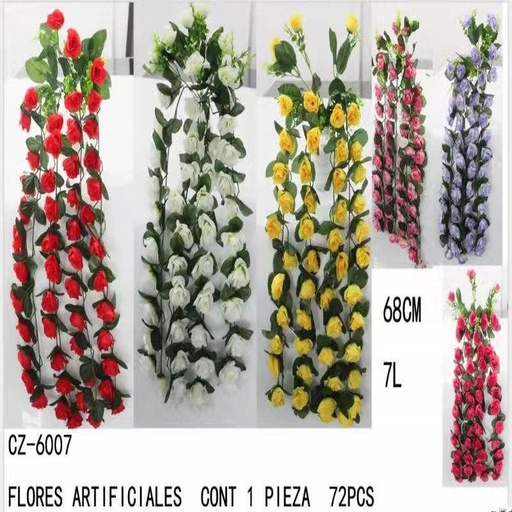 [CZ-6007 [72 PZS/CAJA]] [CZ-6007] B-FLORES ARTIFICIALES