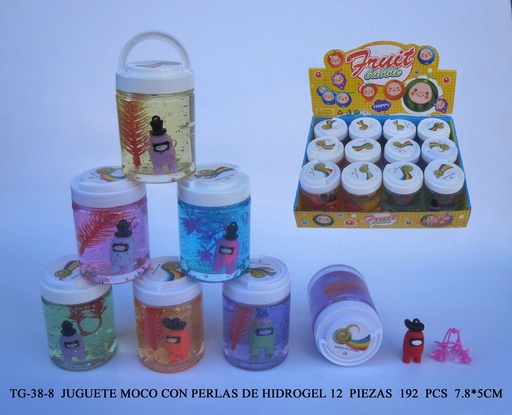 [TG-38-8] JUEGUETE MOCO CON PERLAS DE HIDRAGEL