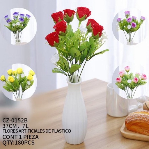 [CZ-0152B [180 PZS/CAJA]] [CZ-0152B] FLORES ARTIFICIALES DE PLASTICO