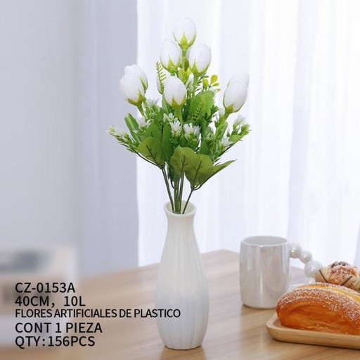 [CZ-0153A [156 PZS/CAJA]] [CZ-0153A] FLORES ARTIFICIALES DE PLASTICO